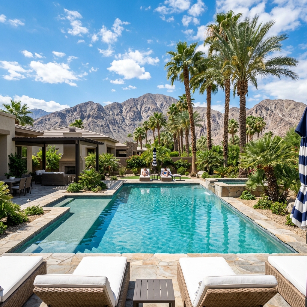 Pool service in Indio